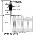 CA110U IGNITER REPLACES I-2 WITH 9" TIP / ALSO REPLACES10002242-1