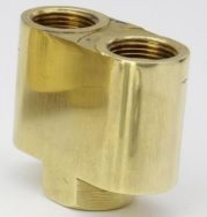 ADPDB18ST - DOUBLE BRASS NOZZLE ADAPTOR 1/8 NPT / H-142-F 1/8" ADPDB18ST - DOUBLE BRASS NOZZLE ADAPTOR 1/8 NPT / H-142-F 1/8"