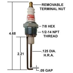 CA474 IGNITER REPLACES AUBURN I-64-7