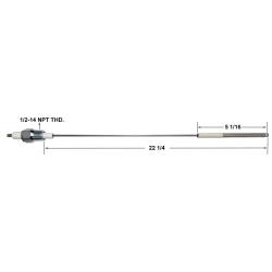 EC100205-12  IGNITER REPL ECL 100205-12 / "A" DIM = 22 1/4 EC100205-12  IGNITER REPL ECL 100205-12 / "A" DIM = 22 1/4