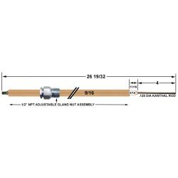 HAU55908X020  HAUCK REPLACEMENT FLAME ROD 55908X020