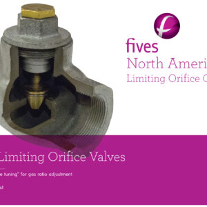 1807-01  FIVES LIMITING ORIFICE VALVE 1/2 INCH NPT