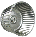 20288 BLOWER FAN-3.47" W X 5.25" D X 1/2"BORE