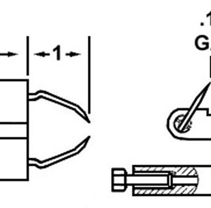 22025  INTERBURNER ELECTRODE #26950