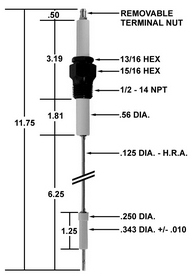 CA305 IGNITER / REPLACES IP-16-EI-1