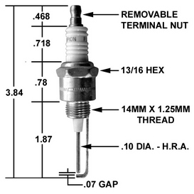 CA506 IGNITER REPLACES I-31-1 & F-121508