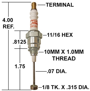 CA580 IGNITER - REPLACES MAXON 1058544