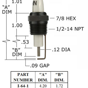 I-64-3 AUBURN IGNITER, CS12959, E5-I-64-3