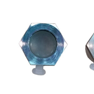 P-1122-L OBSERVATION PORT 1 1/2" NPT - MAX TEMP 500 DEGREE F - ZINC PLATED STEEL