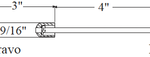 XX2224 IGNITER / FLAME ROD REPLACES WW#: E5-232A